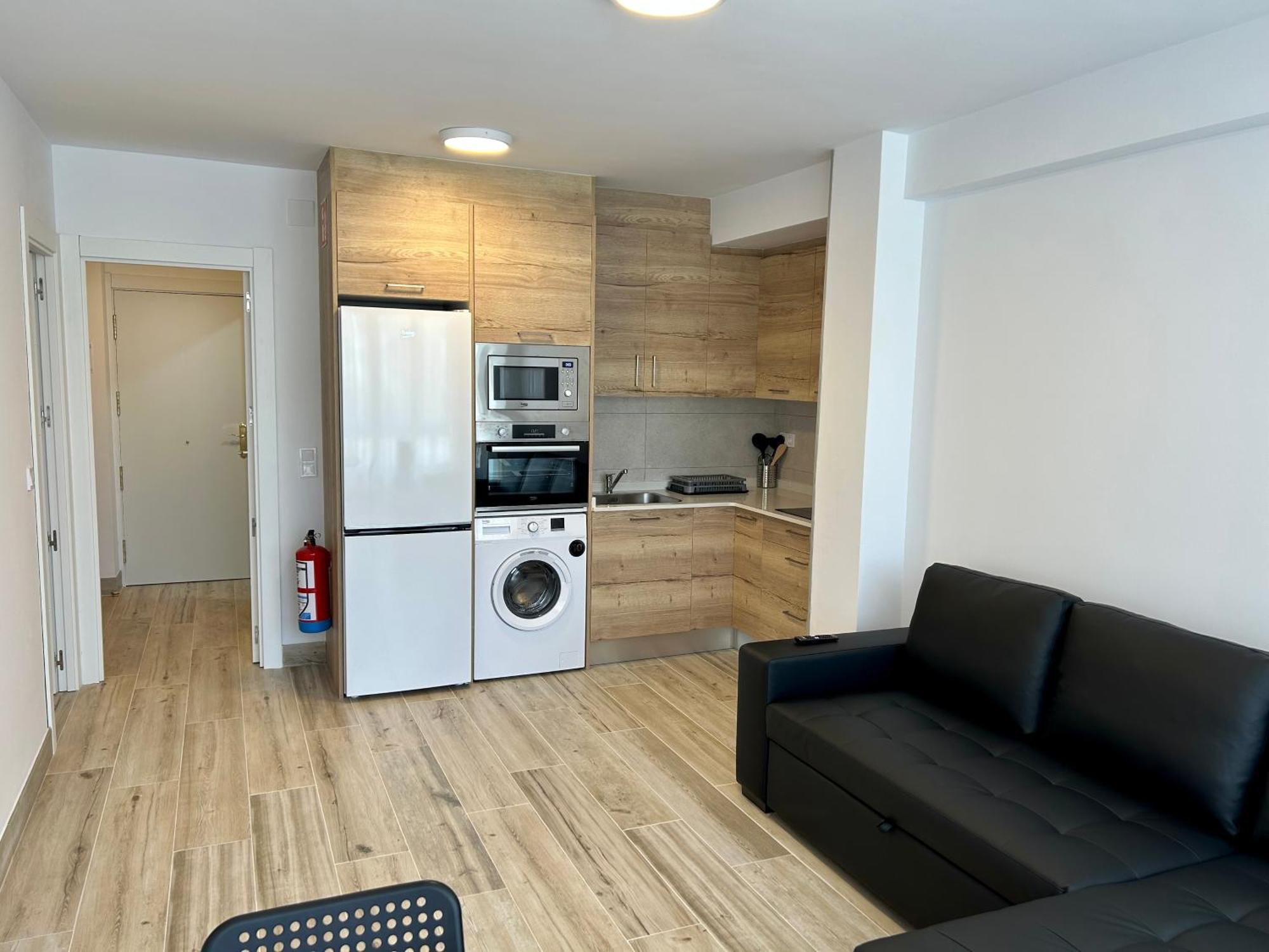 Apartamento Plaza De La Villa Playa Trengandin Noja Eksteriør bilde