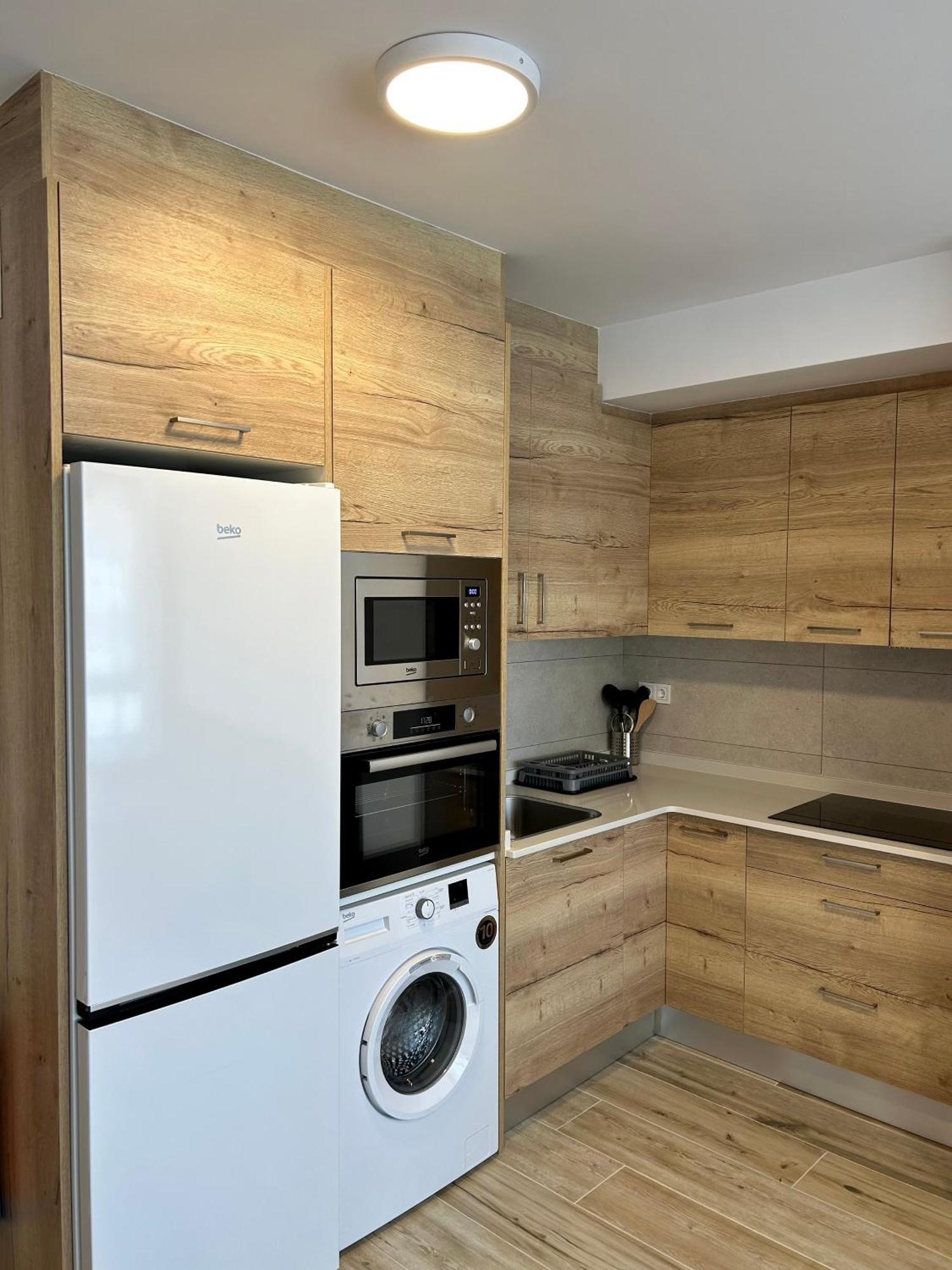 Apartamento Plaza De La Villa Playa Trengandin Noja Eksteriør bilde